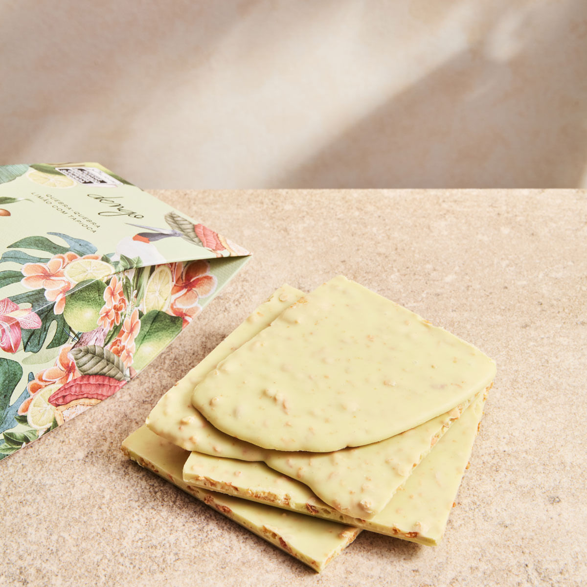 Chocolate Quebra-Quebra Limão com Tapioca | 200g - Foto 2