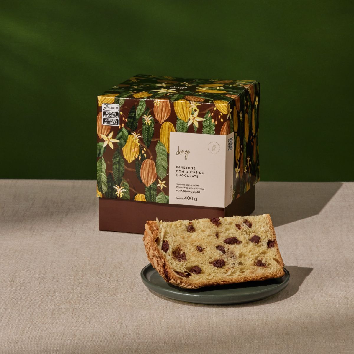 Panetone de Chocolate 50% Cacau | 400g