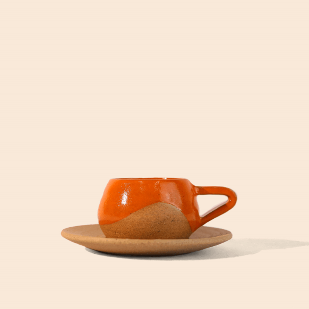Xícara de Cerâmica Laranja | 60ml